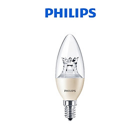Bóng đèn LED nến PHILIPS MAS LEDcandle DT 4-25W E14 B38 CL