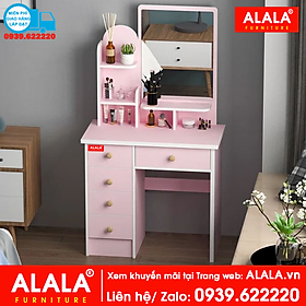 Mua Bàn trang điểm ALALA804 màu hồng + Ghế ngồi - Thương hiệu ALALA
