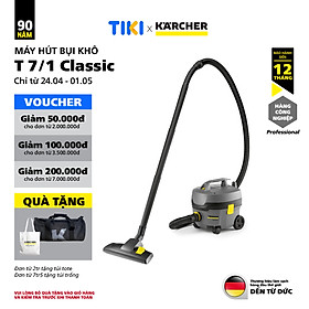 Mua  Sản xuất Châu Âu  Máy hút bụi khô công nghiệp Karcher T 7/1 Classic - Hàng chính hãng