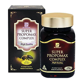 Keo ong tăng cường sức khỏe, nâng cao thể trạng cho cơ thể Dr Natural Super Propomax Complex ( Hộp 60 viên)
