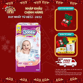 Miếng lót Bobby size Newborn 1 - 108 miếng