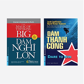 Sách Combo Dám Nghĩ Lớn + Dám Thành Công - Dare To Win - First News