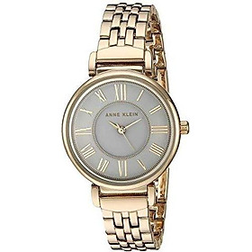 Đồng hồ nữ Anne Klein Women's Bracelet Watch - Rose Gold/Green