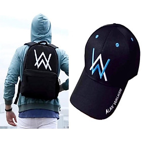 COMBO MŨ VÀ BALO ĐỰNG LAPTOP ALANWALKER