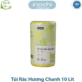 Mua Túi Đựng Rác  Túi Rác Tự Huỷ Nhiều Màu - Hương Chanh - Hương Lavender Có Quai Tiện Dụng