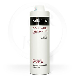 Dầu gội Pallamina Collagen Keratin Moisturize & Smooth phục hồi siêu mượt tóc cao cấp 750ml