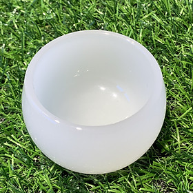 Mua Ly Chén Cốc uống trà bằng Ngọc Cẩm Thạch Cao Cấp Kích thước 6 x 4cm Thích hợp dùng để thưởng trà búp trà hoa cho các bác yêu trà đạo - Cốc chén uống chè