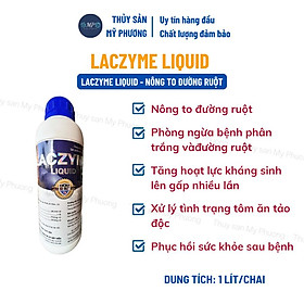 Men tiêu hóa enzyme Laczyme liquid nông to ngừa đường ruột kích thích ăn mồi tăng trọng đề kháng cho tôm thẻ cá lươn ếch