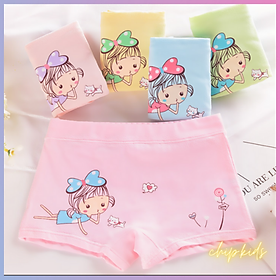 5 Quần lót  Cotton bé gái - quần sịp trẻ em