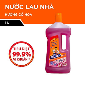 Mua Mr Muscle Nước Lau Nhà Hương Cỏ Hoa 1000ml