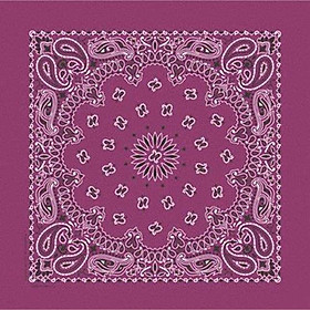 Khăn Bandana (Khăn Turban EXO) Màu Tím - Mã B002