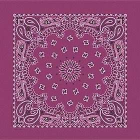 Khăn Bandana (Khăn Turban EXO) Màu Tím - Mã B002