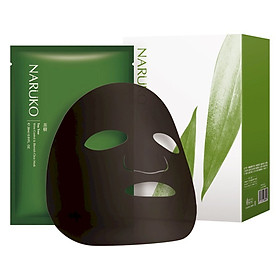 Mặt Nạ Kiểm Soát Dầu Và Mụn Naruko Tràm Trà Bản Đài - Tea Tree Shine Control And Blemish Clear Mask (8 Miếng / Hộp)
