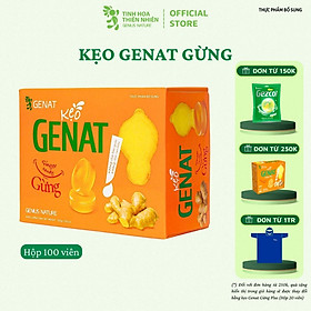 Kẹo genat gừng - tinh hoa thiên nhiên