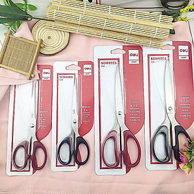 Kéo văn phòng gia dụng Deli 180mm siêu bén cực tốt