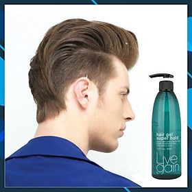 Gel cứng Livegain Premium Hair Gel Super Hold 450ml Hàn Quốc