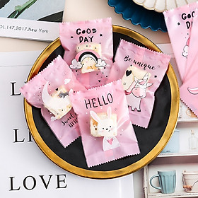 TD67_Túi Đựng Bánh Kẹo, Cookie Hàn Miệng 7x10CM  Đủ Mẫu Mới