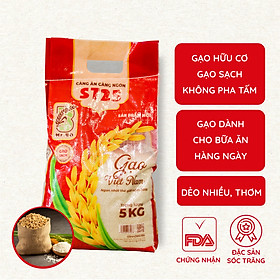 Gạo Thơm ST25 Mr.Bo túi 5kg gạo ngon nhất thế giới năm 2019