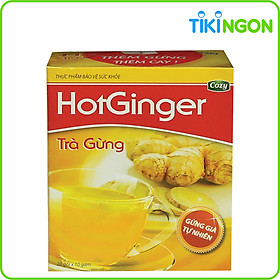 Hộp Trà Gừng Cozy Hòa Tan Hotginger