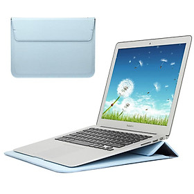 SeenDa PU Ngăn Laptop Dành Cho Macbook Air 12 13.3 Đầu Ốp Lưng Giá Đỡ Laptop Túi Đựng Pro 15 16 ốp Lưng Chống Sốc Vỏ - 11.6 or 12 inch