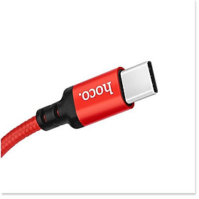 Mua Cáp sạc nhanh truyền dữ liệu Type-C Hoco X14 sạc nhanh 2A Max dây bọc dù - Hàng nhập khẩu