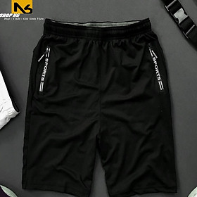 Quần short nam thể thao đồ gym thun cotton 4 chiều, quần đùi nam mặc nhà thể thao cao cấp ShopN6 - QSB2 (Nhiều Màu)
