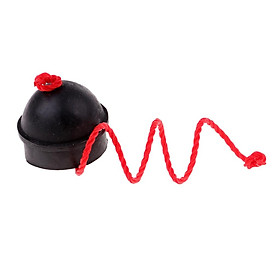 Black Rubber Chalk Holder Protective Cover for Billiard Pool Table Cue Stick