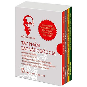 Sách Tác Phẩm Bảo Vật Quốc Gia - Hồ Chí Minh (Hộp 5 Cuốn)