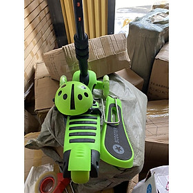 Xe trượt Scooter 3 bánh đa năng kiêu dáng bọ rùa 3 trong 1 cho trẻ em siêu dễ thương