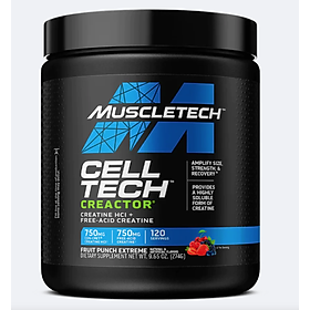 Bột Tăng Sức Mạnh, Năng Lượng CELL TECH CREACTOR 120 Servings - Chính Hãng