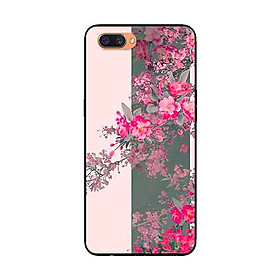 Ốp Lưng Dành Cho Oppo A12e mẫu Hoa Đào Nở Rộ - Hàng Chính Hãng