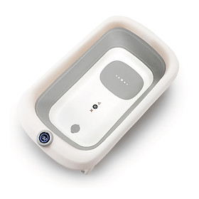 THAU TẮM CHO BÉ GẤP GỌN CÓ CẢM BIẾN NHIỆT ĐỘ NƯỚC KUKU PLUS - KU1160