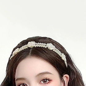 Hair Hoop Wedding Hair Accessories Props Retro Style Non Slip Hair Band Women's Headband for Masquerade Daily Use Parties Bridal Party Women