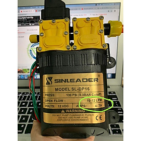 Mua Bơm đôi áp lực 12v kèm cút nối chuẩn công suất như hình