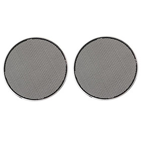 2xCar Stereo Metal Mesh Speaker Subwoofer Grill Cover Guard Protector 3 Inch