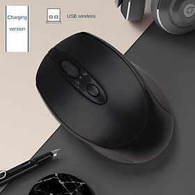 Chuột Không Dây Bluetooth Chuột Máy Tính Không Dây Silent Chuột Ergonomic Chơi Game Mouse Thích Hợp Cho Chế Độ Kép Chuột Cho Máy Tính Laptop - one