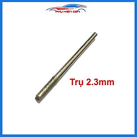 Hình ảnh Mũi cắt, mũi mài trục đầu nhọn trụ đĩa kim cương trục lắp 3mm