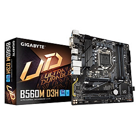 Bo mạch chủ Mainboard Gigabyte B560M D3H - Hàng Chính Hãng