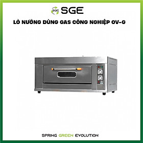 Lò Nướng Dùng Gas Công Nghiệp OV-G. Tủ Nướng Bánh Mì, Bánh Ngọt, Đồ Ăn. Hàng Chính Hãng SGE Thái Lan