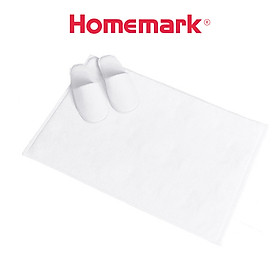 Mua Thảm chân khách sạn cotton cao cấp Hanvico by Homemark chống trơn trượt với kích thước 45x80 cm nặng 360gram