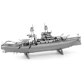 Mô Hình Lắp Ghép 3D Kim Loại Tự Ráp Thiết Giáp Hạm USS Arizona BB-39 Hải Quân Mỹ - Chưa Lắp