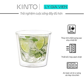 Mua Ly Thủy Tinh 2 Lớp Kinto Cast Double Wall
