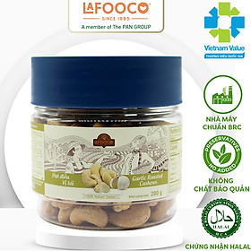 Hạt Điều Vị Tỏi 200g LAFOOCO Garlic Roasted Cashew Nuts