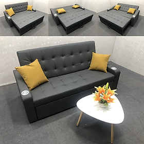 Mua Ghế Sofa Giường Kéo Hiện Đại Cho Phòng Khách  Sofa Bed Kích Thước 180cm x 190cm x 85cm Đệm Mút Cực Kỳ Êm Ái Mã HGK-13