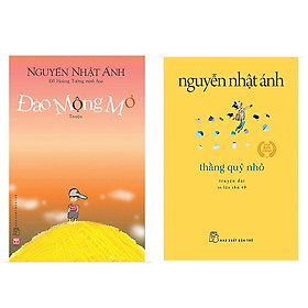 Hình ảnh Combo Truyện Đặc Sắc Của Nguyễn Nhật Ánh: Thằng Quỷ Nhỏ + Đảo Mộng Mơ (Bộ 2 Cuốn Sách Được Độc Giả Yêu Thích Nhất - Tặng Kèm Bookmark Happy Life)