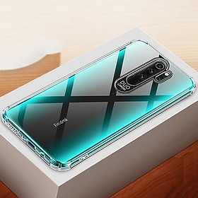 Ốp lưng cho Xiaomi Redmi Note 8 Pro trong suốt chống sốc 6D