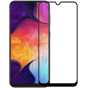 Miếng dán kính cường lực full 111D cho Samsung Galaxy A20 / A30 hiệu HOTCASE mỏng 0.3mm, độ cứng 9H - Hàng nhập khẩu