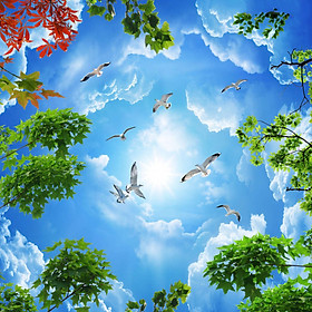 Tranh dán trần 3d - ảnh bầu trời xanh anime: Tận hưởng một không gian sống độc đáo và hiện đại với những bức tranh dán trần 3D đẹp mắt. Bộ sưu tập ảnh bầu trời xanh anime sẽ khiến cho mọi không gian của bạn trở nên sinh động và đầy sức sống. Hãy cùng khám phá ngay bộ sưu tập độc đáo này.