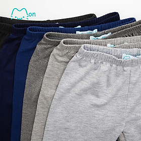 Quần Legging chun bé gái và bé trai thoải mái vận động, phù hợp đi chơi, đi học, mặc nhà Monbabies QLG22W012