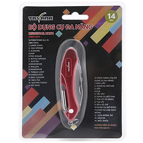 Mua Dao Đa Năng Tavana 15 Món DDN-003 - Đỏ